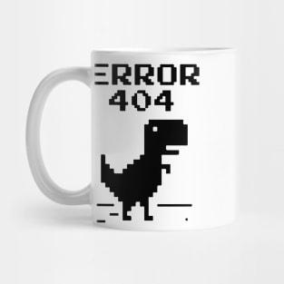 dinosaur. error 404 Mug